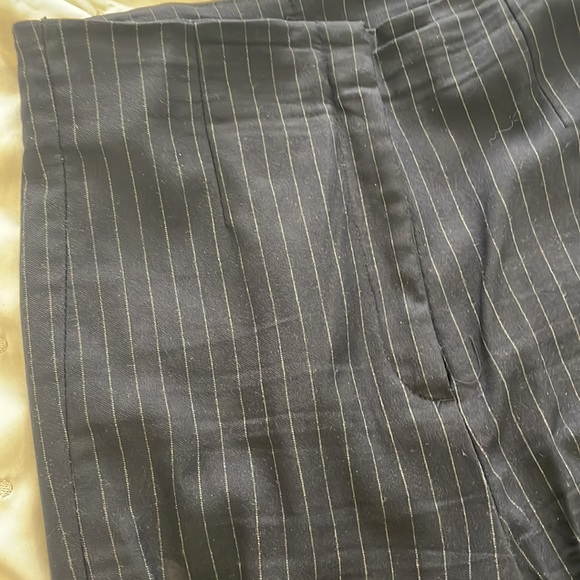 Dynamite Pinstripe Carrot Dress Pant - Picture 2 of 4